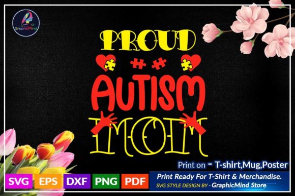 Autism Svg T Shirt Printable Design Graphics and Crafts