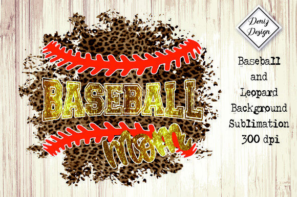 Baseball Mom Sublimation Graphics for Crafts