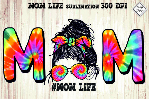 Mom Life Tie Dye Sublimation Embroidery Review