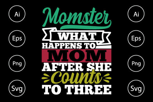 Momster What Happens to Mom, Mom Life Graphics and Crafts Review