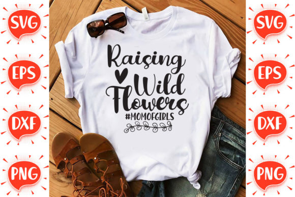 Raising Wild Flowers Mom of Girls Graphics and Crafts Review